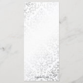 311 Menu Dazzling Damask Pink Flamingo (Achterkant)