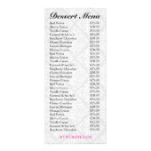 311 Menu Dollface Desserts Blondie Damask (Achterkant)
