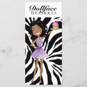 311 Menu Dollface Desserts Ebonie Zebra (Voorkant)