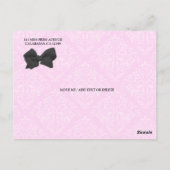 311 Miss Priss Swallows Briefkaart (Achterkant)