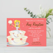 311 Miss Wright 2 Blonde Honeysuckle Melon Kaart (Staand voorkant)