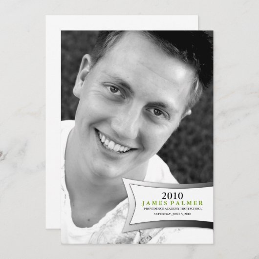 311-Mod Afstuderen Aankondiging | Uitnodiging (Voorkant / Achterkant)