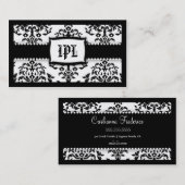 311 Monogram Icking op de Cake - Suiker Bevroren Visitekaartje (Voorkant / Achterkant)