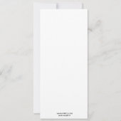 311 Mooie Life Hibiscus Typografie Kaart (Achterkant)