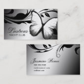 311 Mosterdvaten zwart wit Visitekaartje (Voorkant / Achterkant)