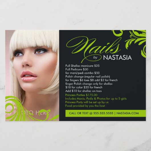 311 Nails by Flyer Lime Green (Voorkant)