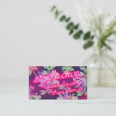 311 Neon Glow Eyebrows luidspreker Visitekaartje (Staand voorkant)