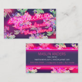 311 Neon Glow Eyebrows luidspreker Visitekaartje (Voorkant / Achterkant)