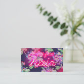 311 Neon Glow OK, maar Hair Visitekaartje (Staand voorkant)