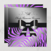 311 Night Zebra Shimmer Electric Paars | Zoet 16 Kaart (Voorkant / Achterkant)