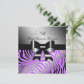 311 Night Zebra Shimmer Electric Paars | Zoet 16 Kaart (Staand voorkant)