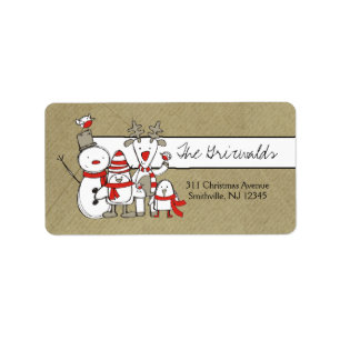 311-North Pole Family Label