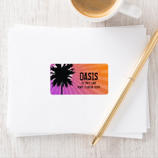 311 Oasis Palm Paarse Etiket (Insitu)