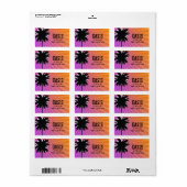 311 Oasis Palm Paarse Etiket (Full Sheet)