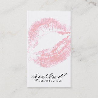 311 Oh, gewoon kus! Soft Peachy Pink Kisses Visitekaartje