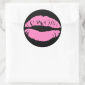 311-Oh, weet het gewoon! | Zwart Ronde Sticker (Tas)