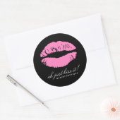311-Oh, weet het gewoon! | Zwart Ronde Sticker (Envelop)