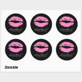 311-Oh, weet het gewoon! | Zwart Ronde Sticker (Vel)