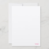 311 Ooh Lala Glitzy Kiss Sparkle Metallic Kaart (Achterkant)