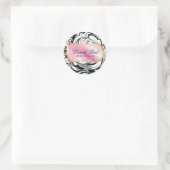 311 Overvloedige roze platter Stickers (Tas)