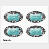 311 Overvloedige Topaz Stickers Luipaard (Vel)
