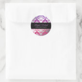 311 Paarse stralings Sticker (Tas)