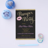 311 Pamperfeest Glitterlippen Flyer (Enkel)