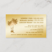 311-Paradise Found | Golden Palms Info Kaart (Achterkant)