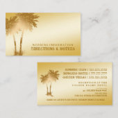 311-Paradise Found | Golden Palms Info Kaart (Voorkant / Achterkant)