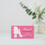 311 parel het Verzorgen van het Huisdier van de Visitekaartje (Staand voorkant)