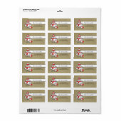 311-Penguin familielabel Etiket (Full Sheet)