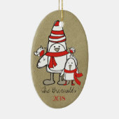311-Penguin Family Ornament (Rechts)