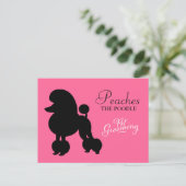 311 Perziken op het pootenhuisje Briefkaart (Staand voorkant)