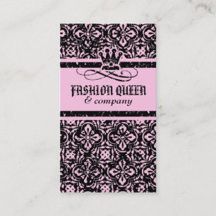 311 PINK GRUNGE QUEEN VISITEKAARTJE