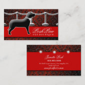 311 Posh Pet Red Carpet Crimson Fade Visitekaartje (Voorkant / Achterkant)