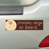 311-PRECIES CARGO - MEISPINK BUMPERSTICKER (Op auto)