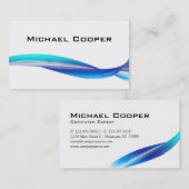 311 Professional Wave Visitekaartje Blauw Wit (Voorkant / Achterkant)