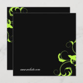 311-Roxy Solid Green Gift Certificate (Voorkant / Achterkant)