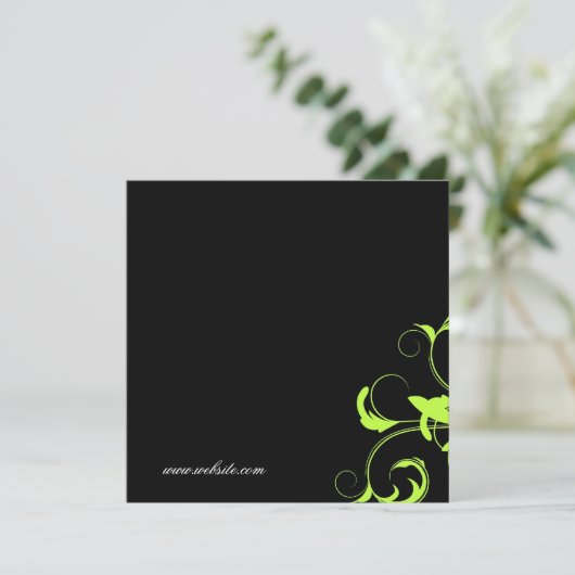 311-Roxy Solid Green Gift Certificate (Staand voorkant)