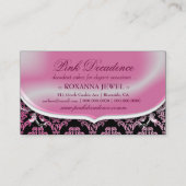 311-roze decadence | Noir Visitekaartje (Achterkant)