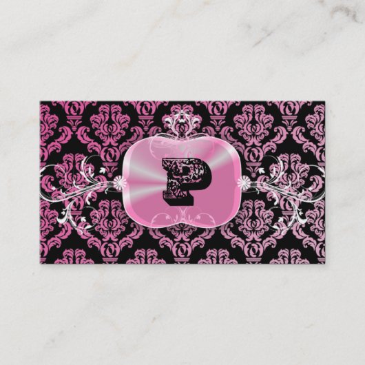 311-roze decadence | Noir Visitekaartje (Voorkant)