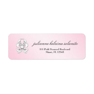311-roze diamond de Luxe Etiket