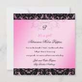 311-roze godin en zwart kaart (Achterkant)