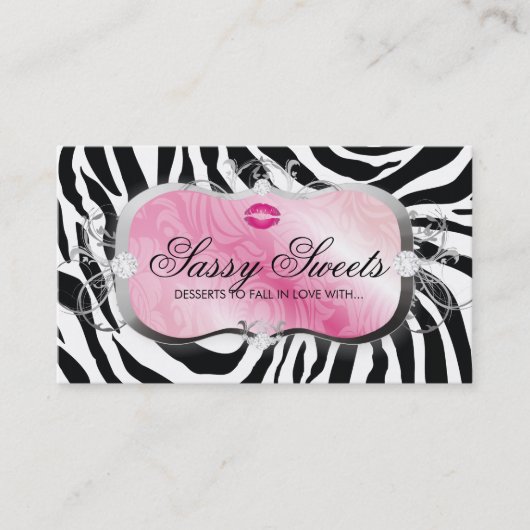 311 Roze lavish Lips Visitekaartje (Voorkant)