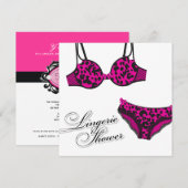 311-roze leopard-reeks kaart (Voorkant / Achterkant)