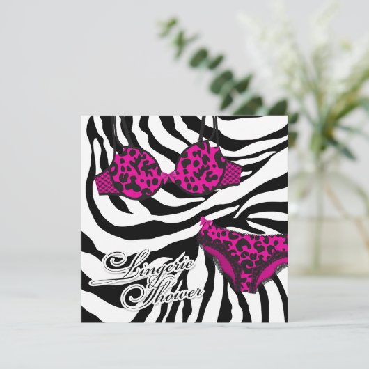 311-roze leopard-reeks kaart (Staand voorkant)