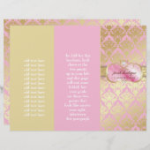 311 Roze roze roze gouddamesbrochure (Voorkant / Achterkant)