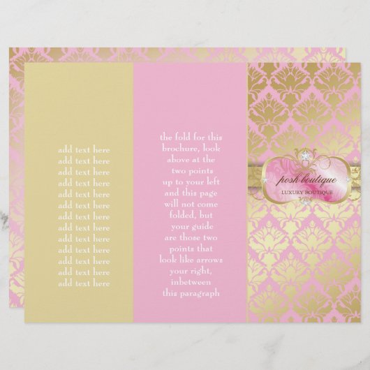 311 Roze roze roze goudvraag (Voorkant / Achterkant)