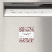 311- ROZE STIP BEWAAR DE DATUM MAGNEET (Insitu (Vaatwasser))