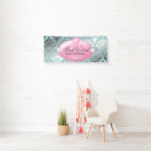 311 Roze vuilnisbanner Spandoek (Insitu)